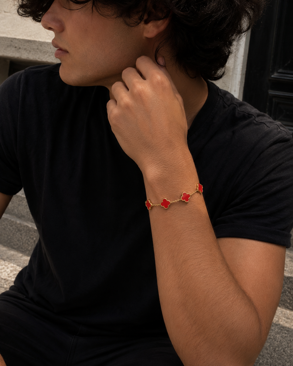 Red Clover Armband