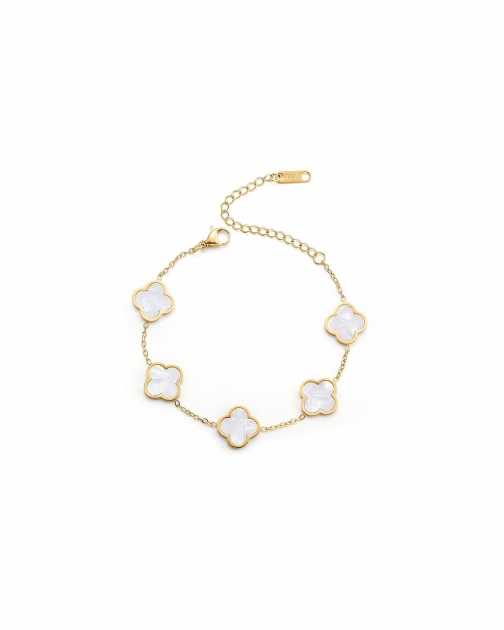 White Clover Bracelet